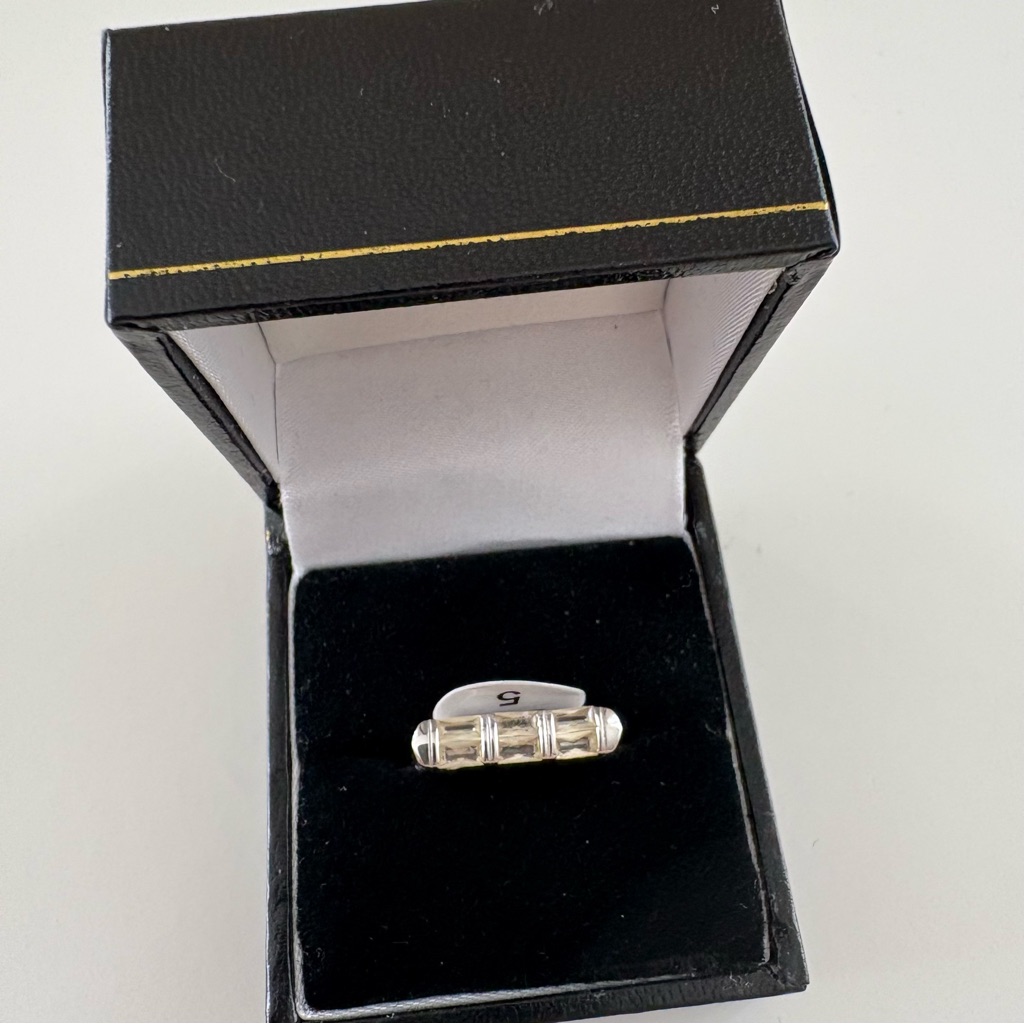 Bomb Party Elegantly Enchanted Ring Rbp8234 Citrine Solid Sterling Silver